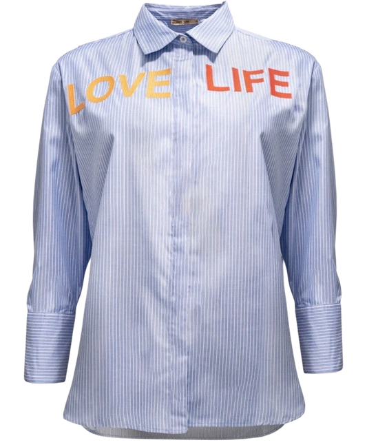 Costamani - Letter Shirt blá