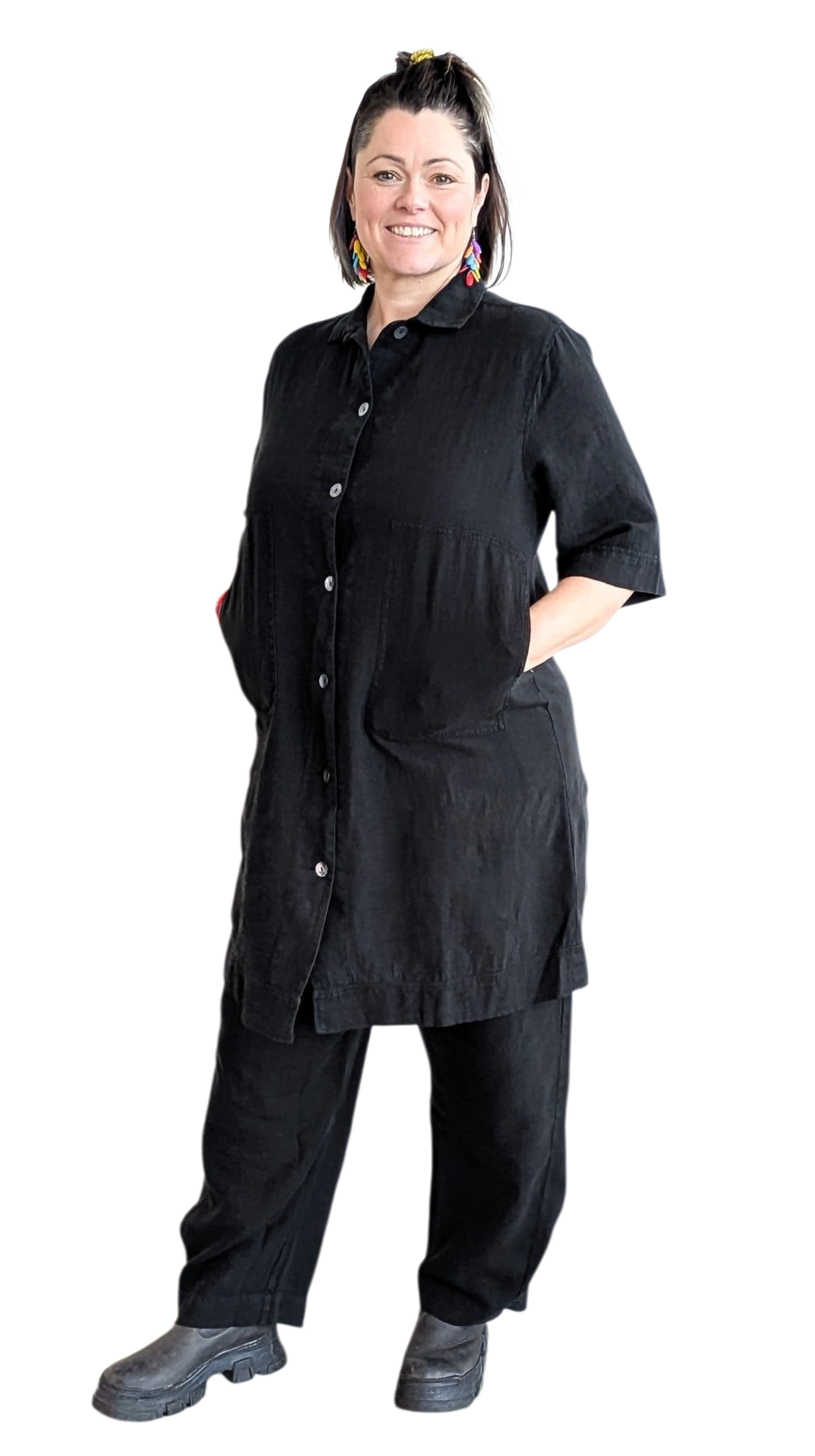 by basics (11027)– Barrel Hör buxur