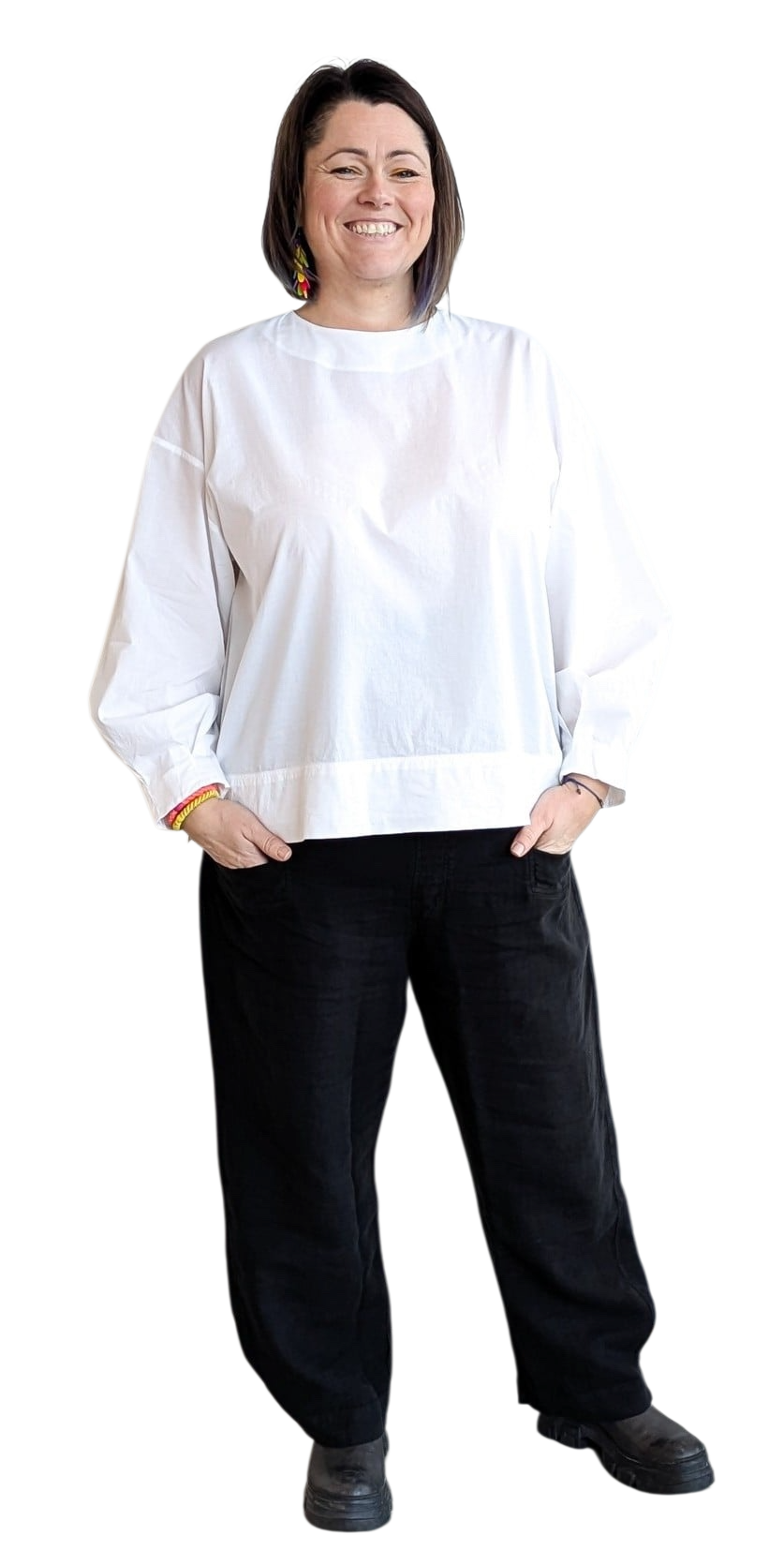 by basics (11027)– Barrel Hör buxur