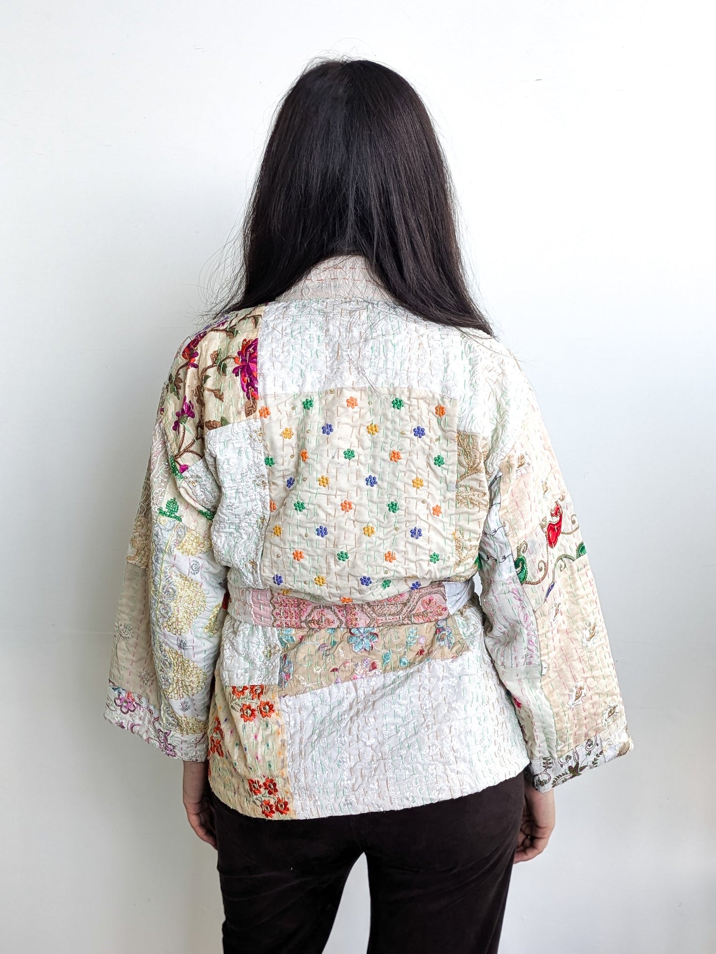 WAUW - GITTE Jacket Hvítur - One Size
