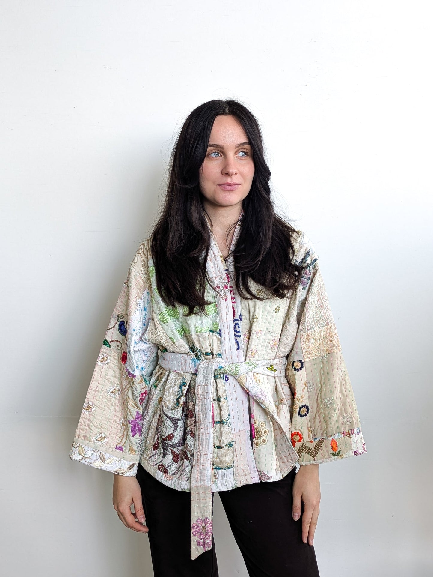 WAUW - GITTE Jacket Hvítur - One Size