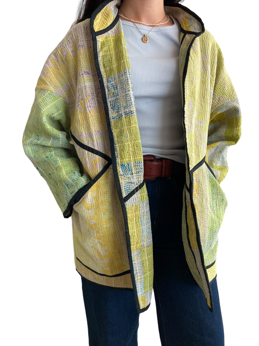 Cofur NOMA Kantha Reversible Jacket - One Size