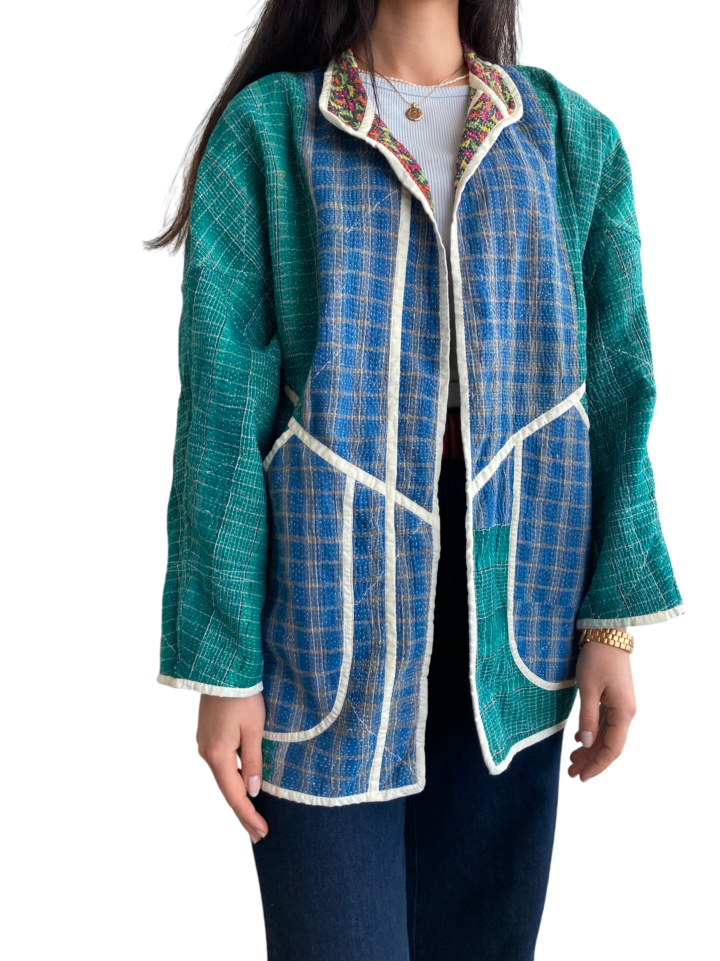 Cofur NOMA Kantha Reversible Jacket - One Size