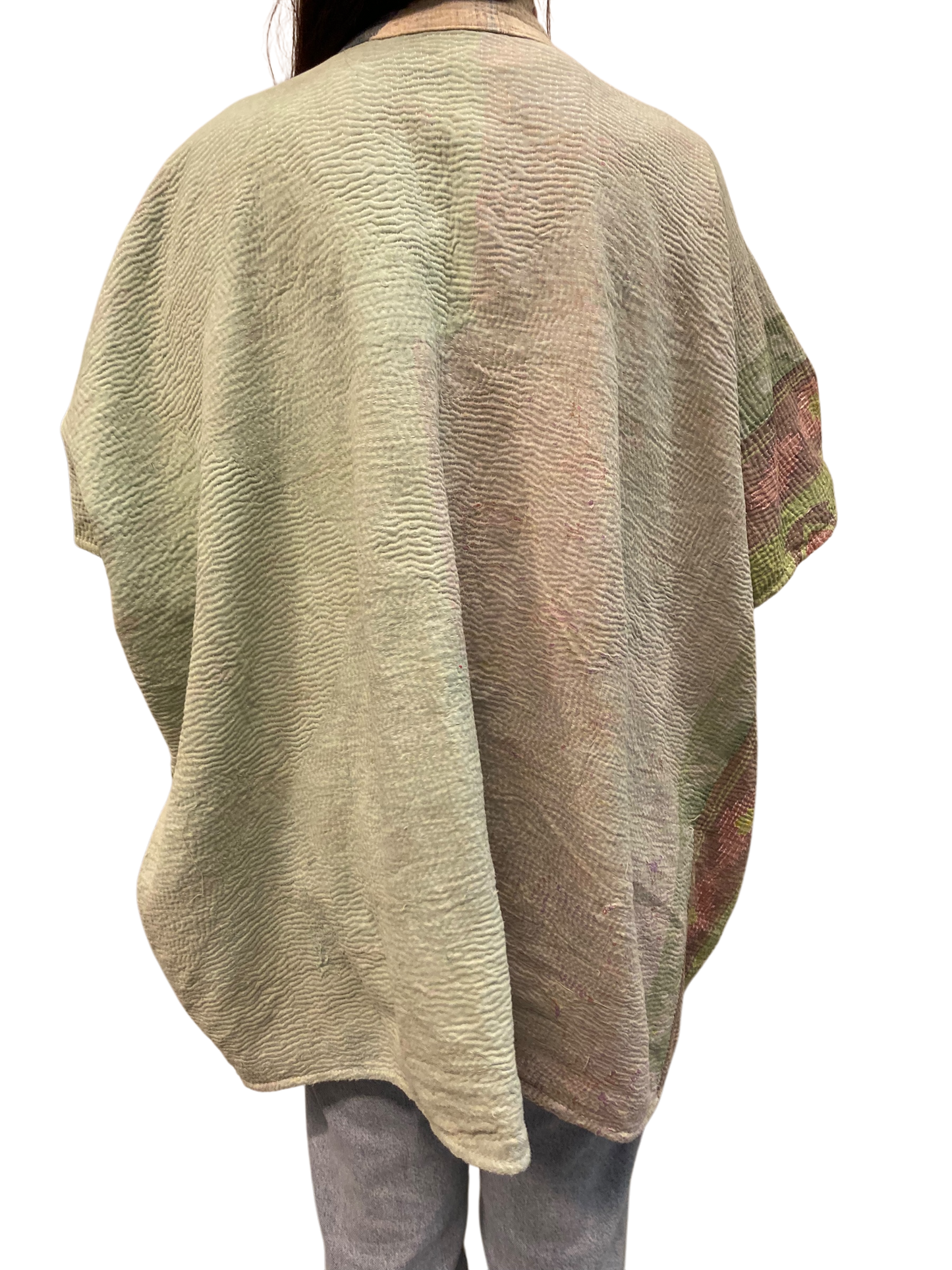 Cofur  Kantha Poncho - One size