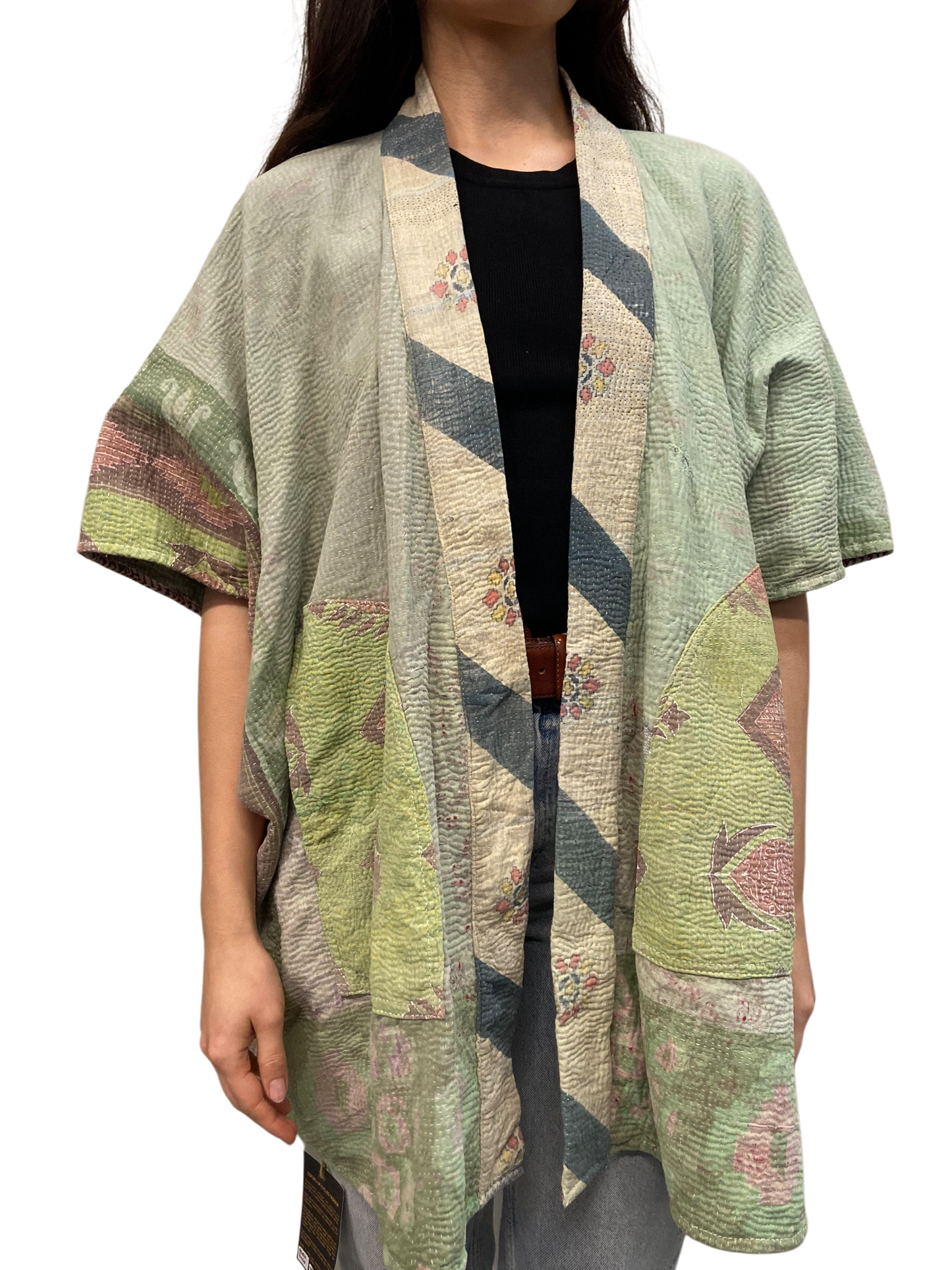 Cofur  Kantha Poncho - One size