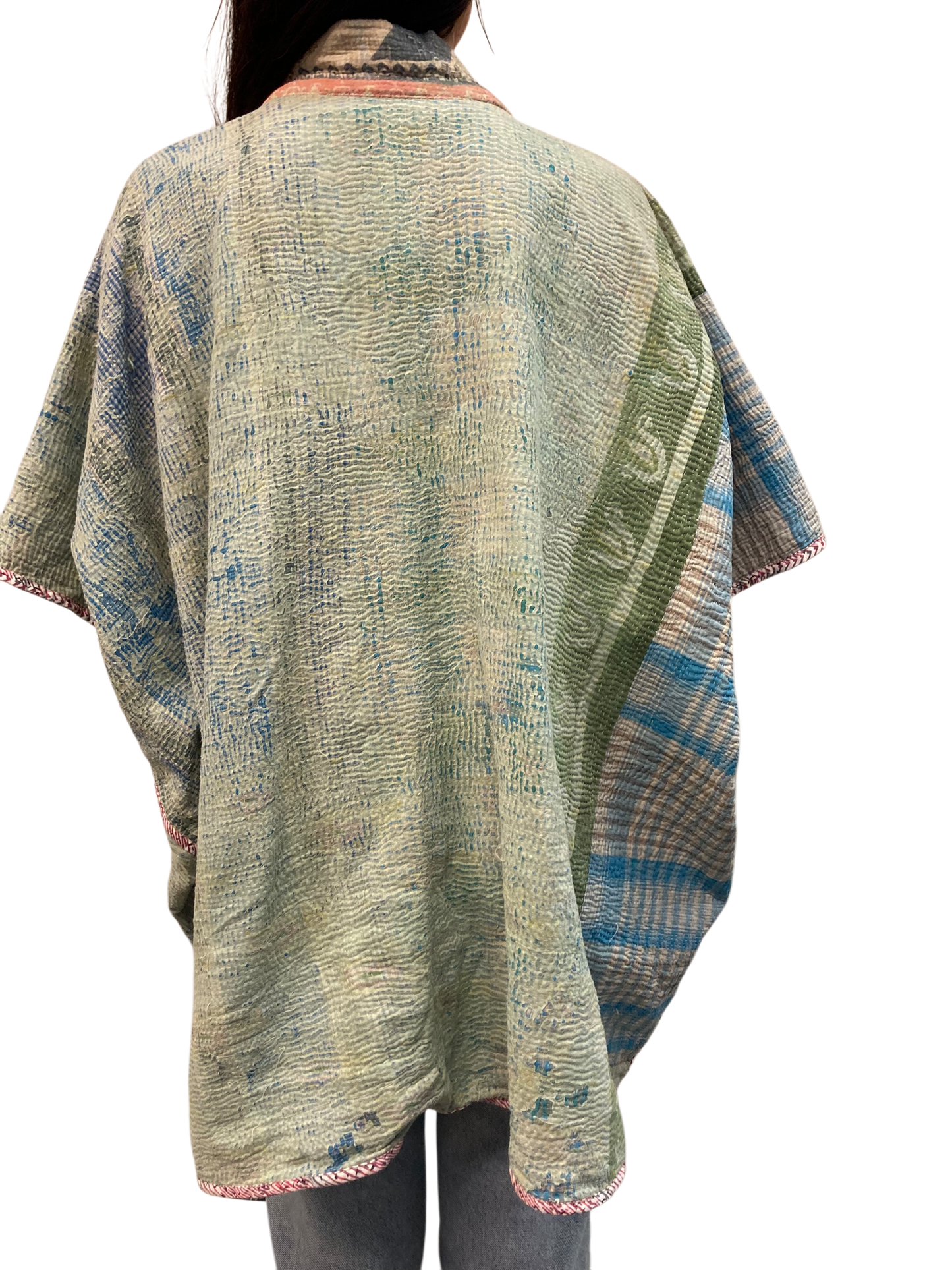 Cofur  Kantha Poncho - One size