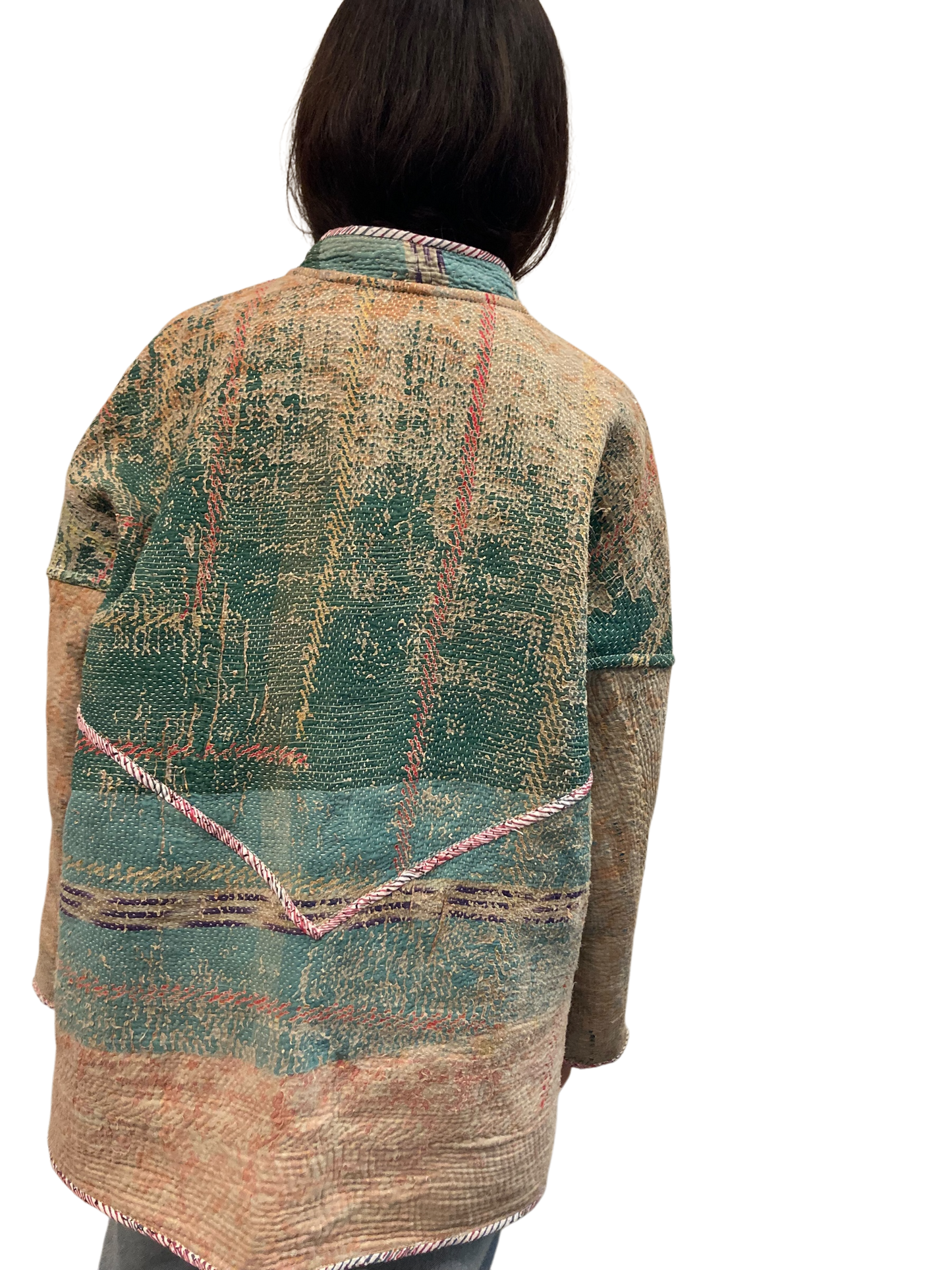 Cofur NOMA Kantha Jacket w/front pockets - One size