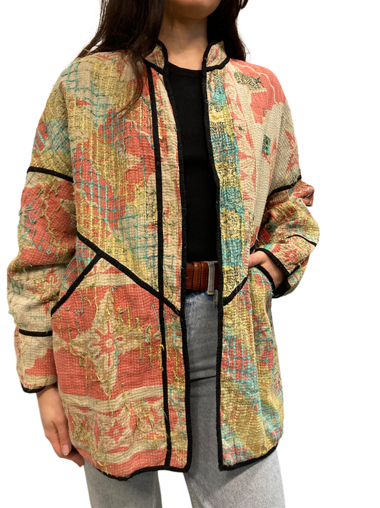 Cofur NOMA Kantha Jacket w/front pockets - One size