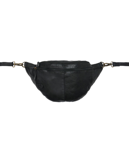 Wanda 3 zipper bumbag leðurtaska