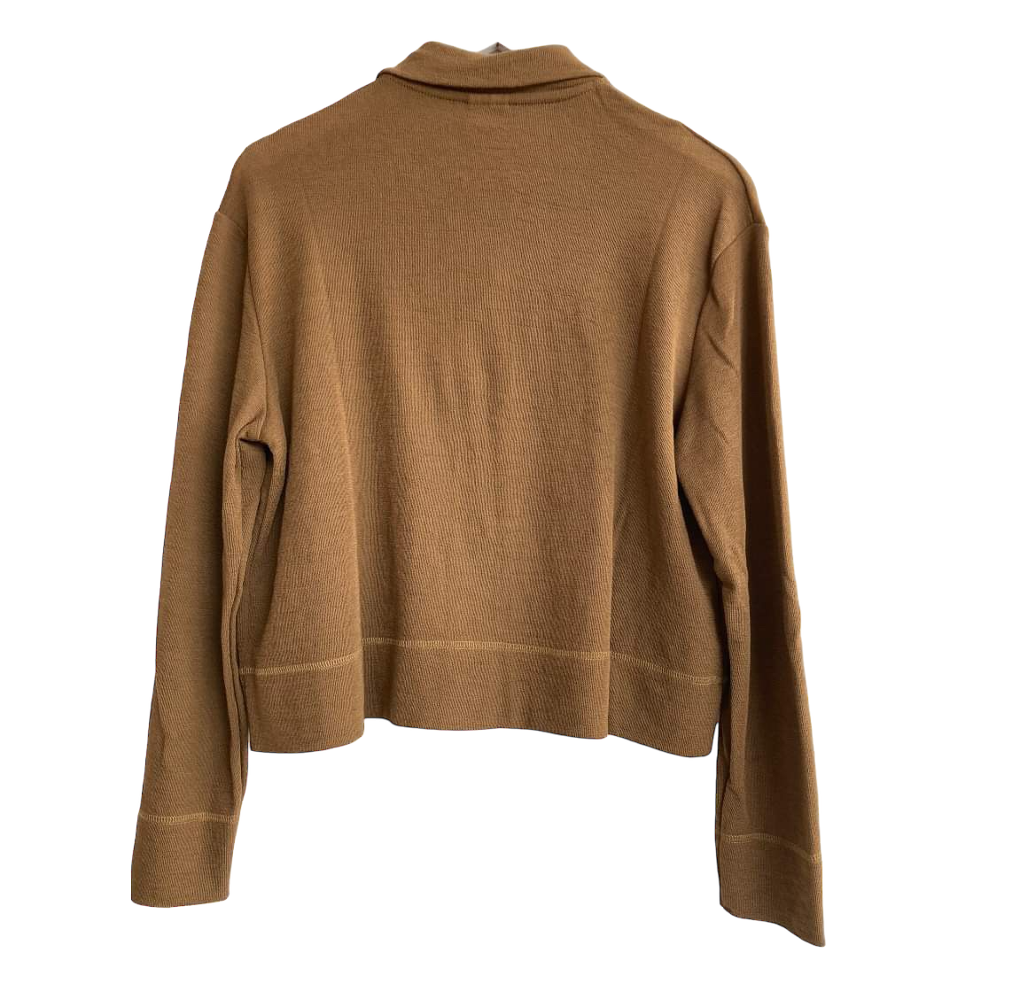 by basics – Merino Cardigan M/Kraga (Bronze)