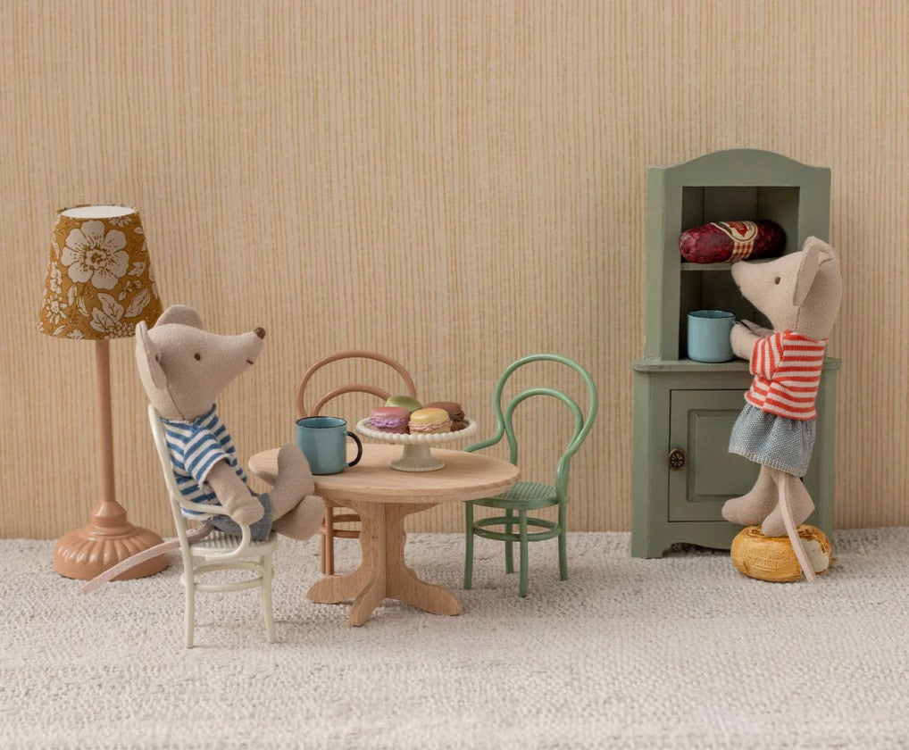 Maileg - Oval dining table, Mouse