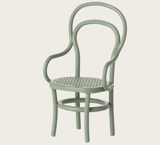 Maileg - Vintage chair - Mint, Mouse