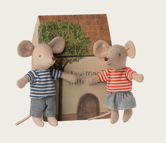 Maileg - LouiMax og Stella, Little bro/sis mouse