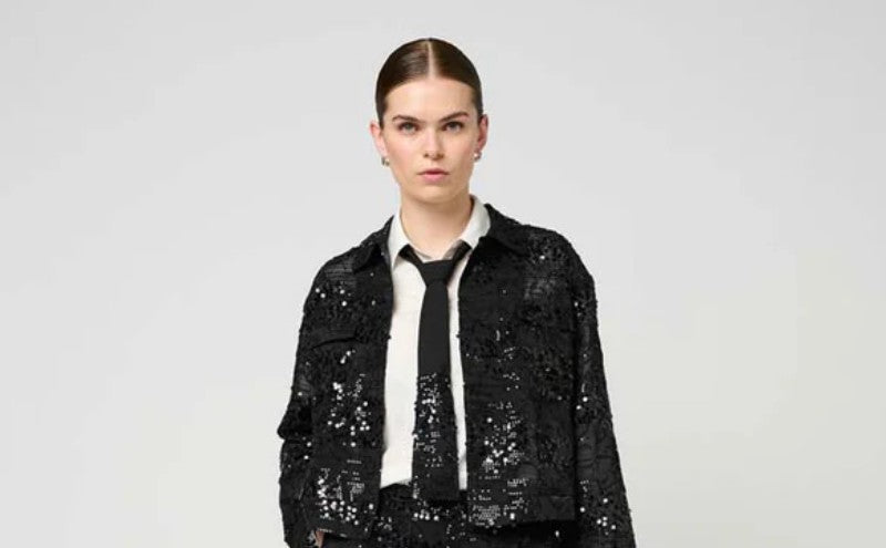 Costamani - Pallíettu Bindi - Svart