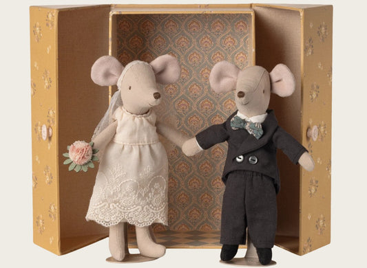 Maileg – Wedding mice couple in a box