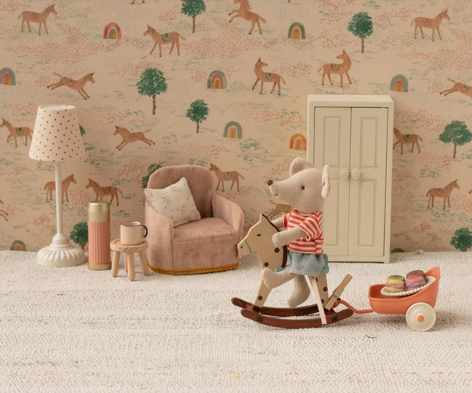Maileg – Rocking horse,mouse