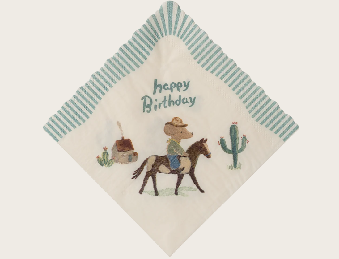 Maileg – Napkins, Cowboy