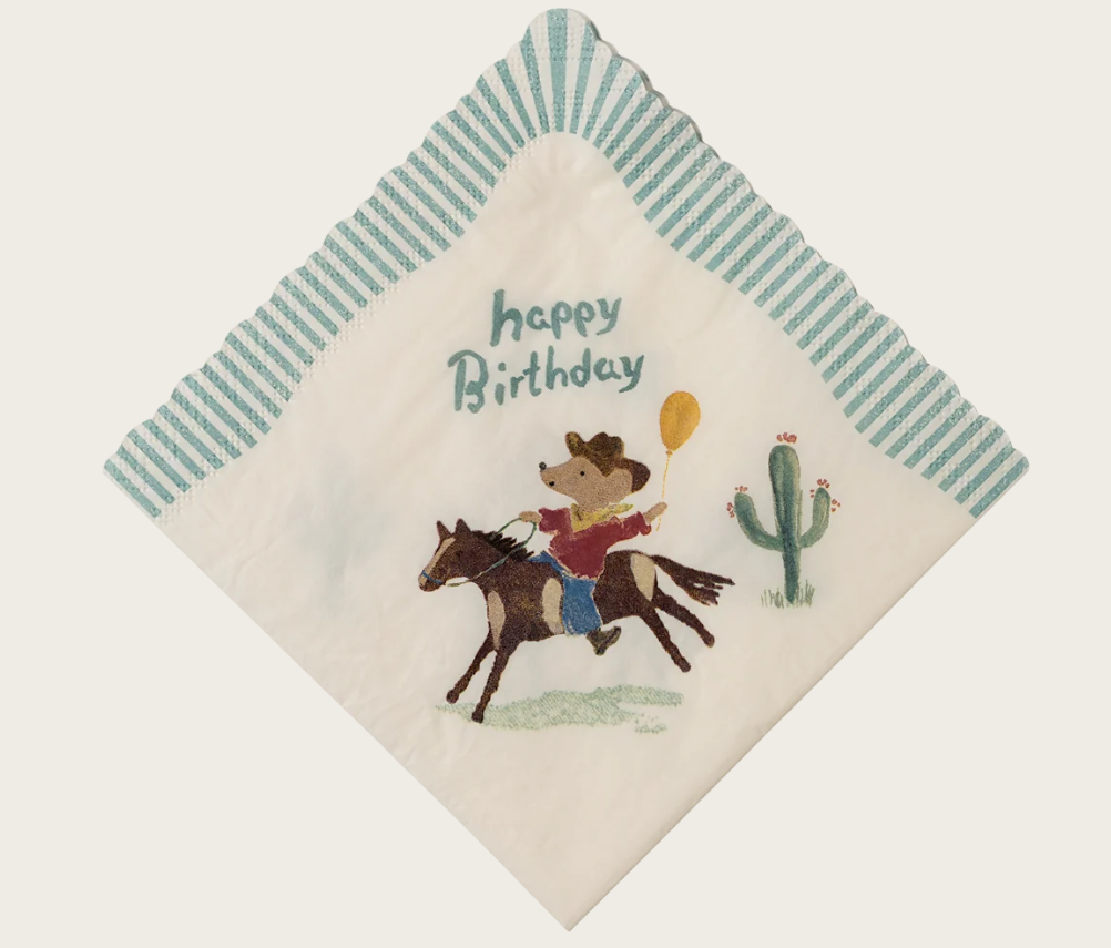 Maileg – Napkins, Cowboy