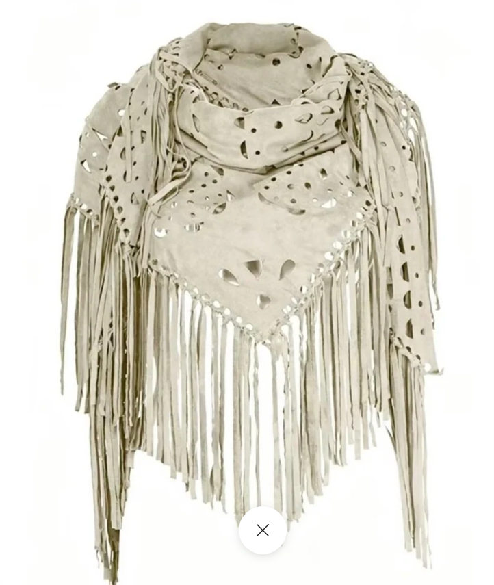 Ellie Fringe Scarf  – 4 litir