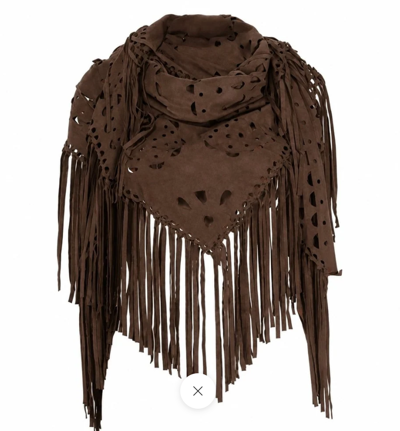 Ellie Fringe Scarf  – 4 litir
