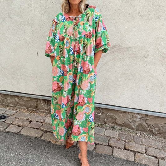 Wauw - Capri Dress grænn