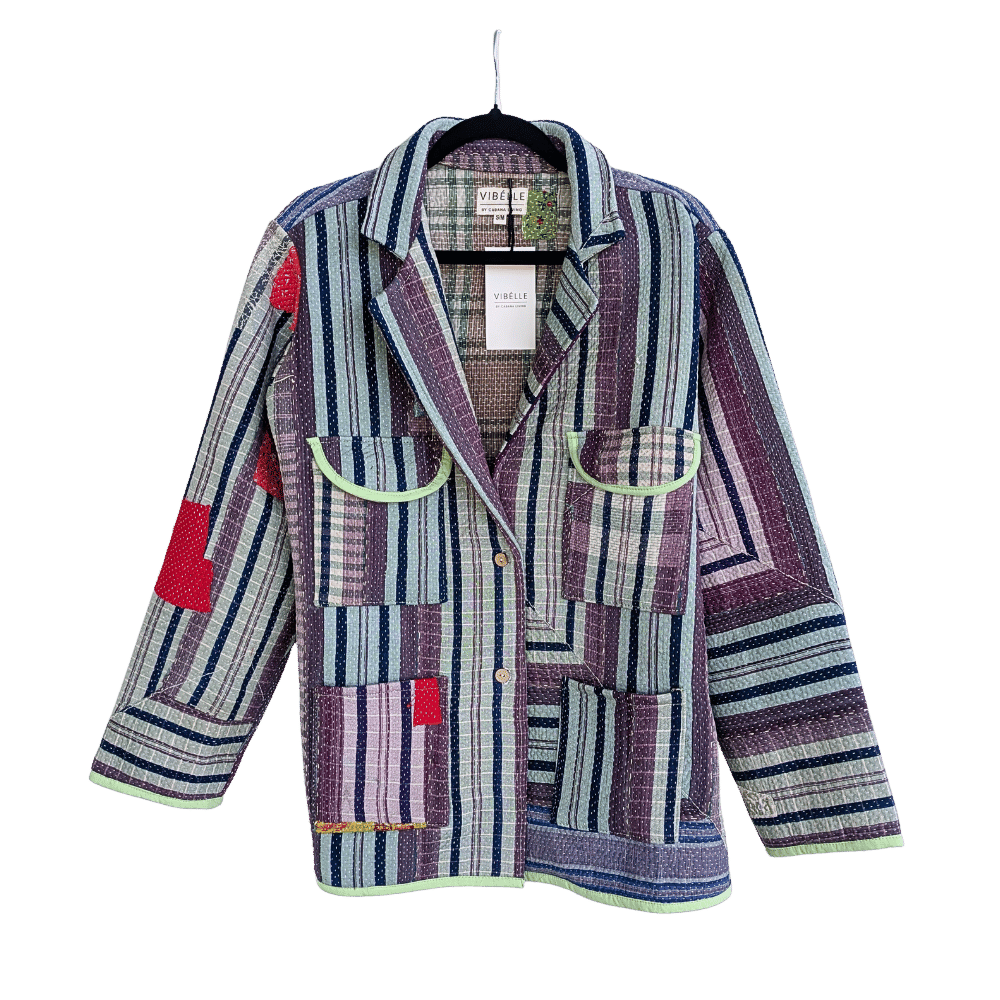 Cabana UNIKA kantha jakki - S/M - NO. 8
