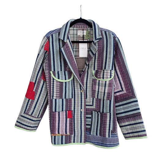 Cabana UNIKA kantha jakki - S/M - NO. 8