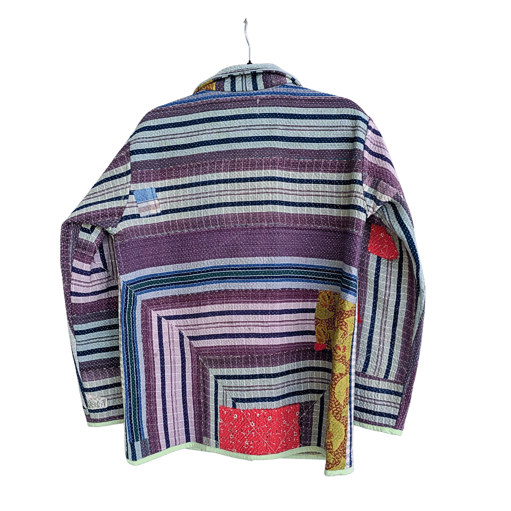 Cabana UNIKA kantha jakki - S/M - NO. 8