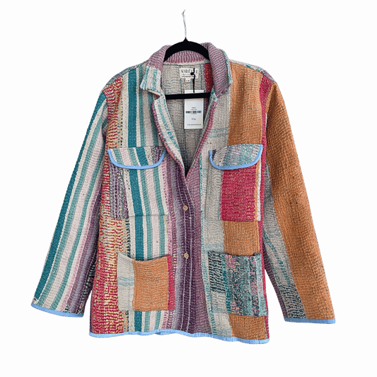 Cabana UNIKA kantha jakki - S/M - NO. 6