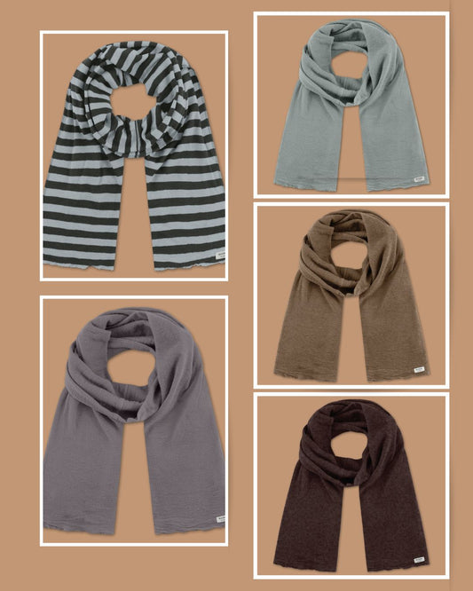 by basics - (1024) One layer scarf - nokkrir litir