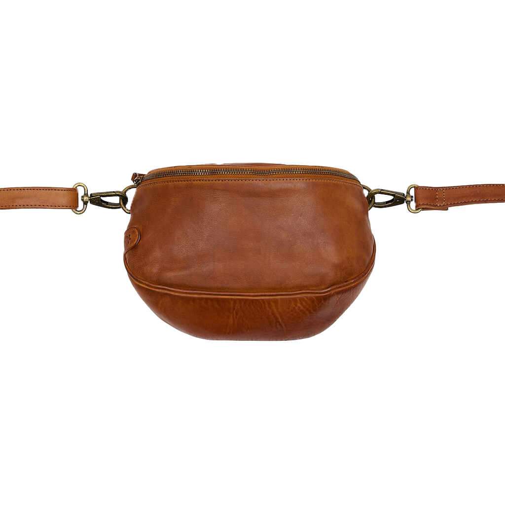 Wanda Bumbag leðurtaska – Cognac