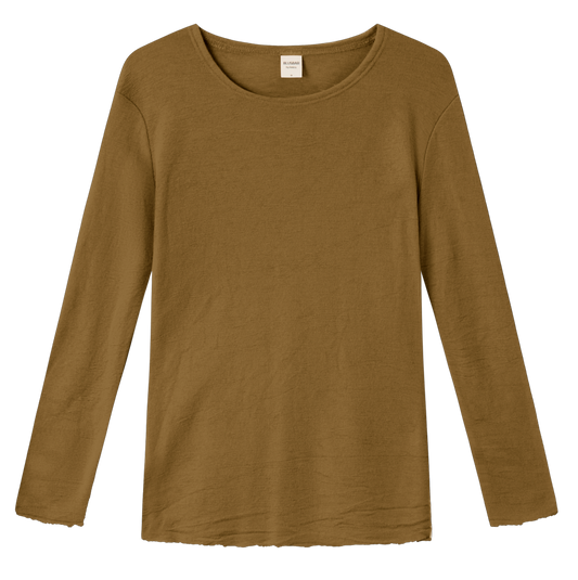 by basics – Merino Langerma bolur (Bronz)