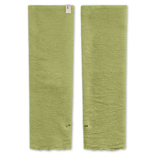 by basics – Merino handstúkur (Leek Green)