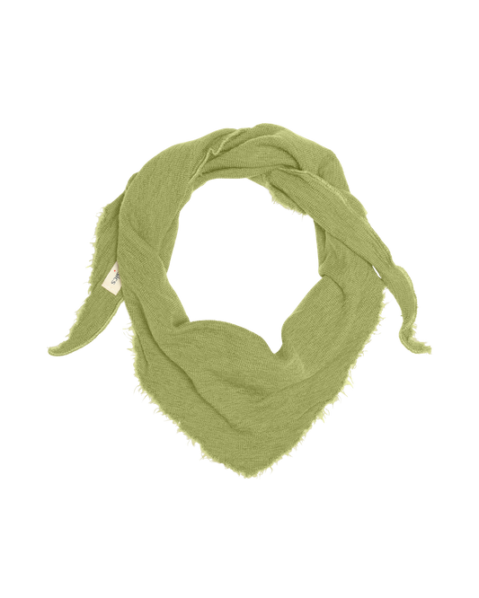 by basics – Merino klútur (Leek green)