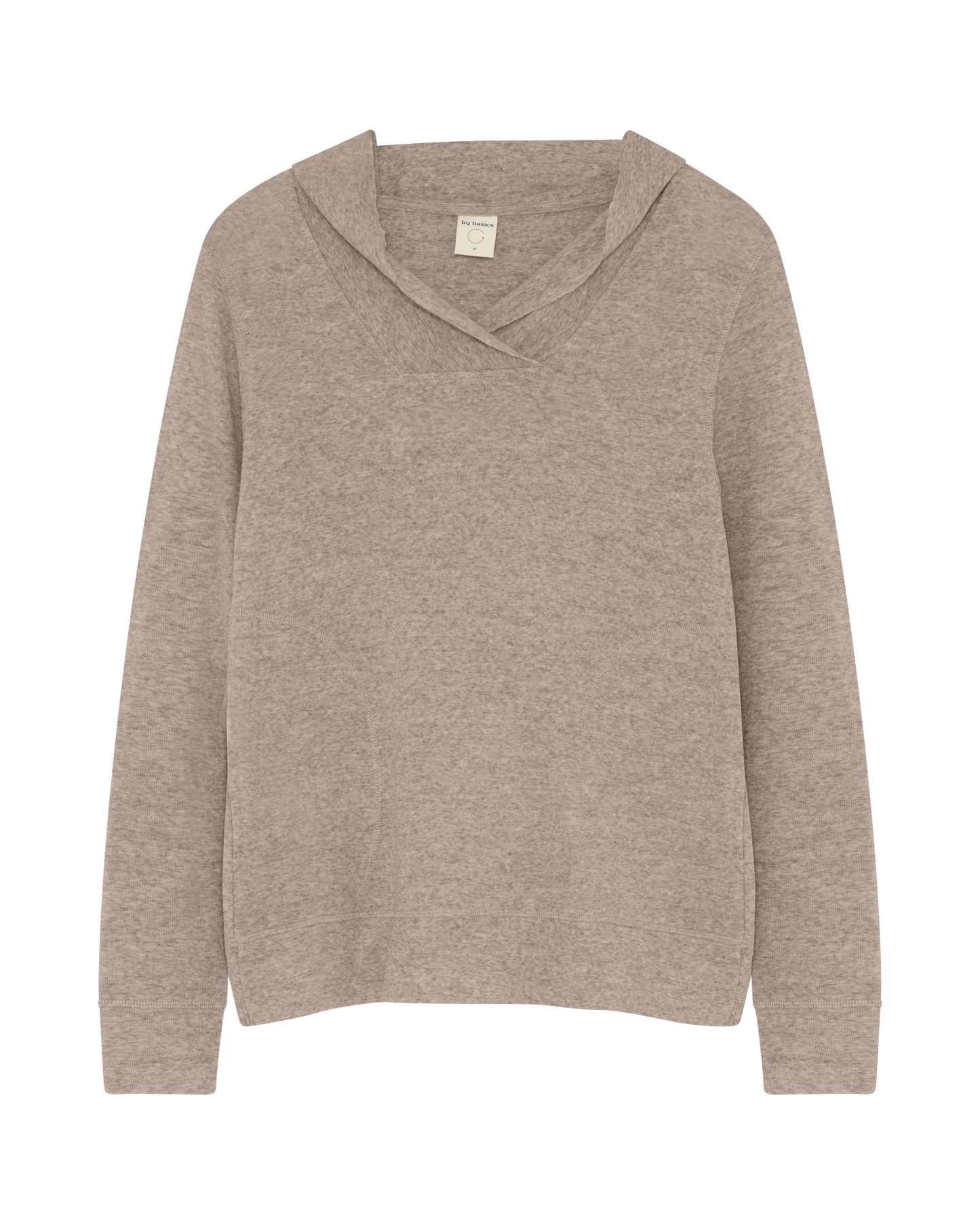 by basics (4061) – Merino hettupeysa með vösum- 4 litir