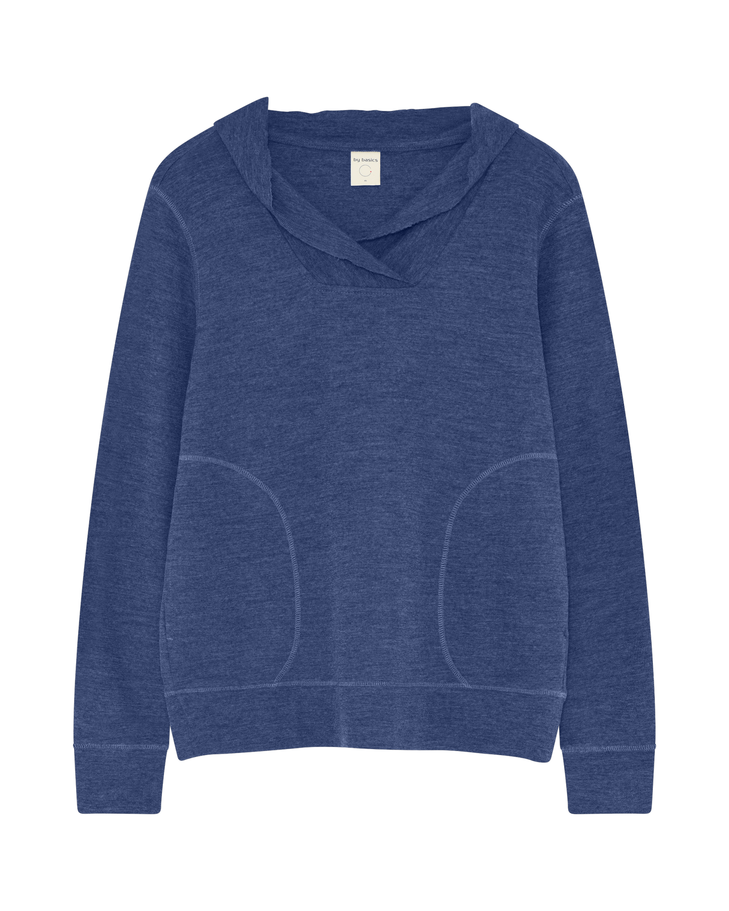 by basics (4061) – Merino hettupeysa með vösum- 4 litir