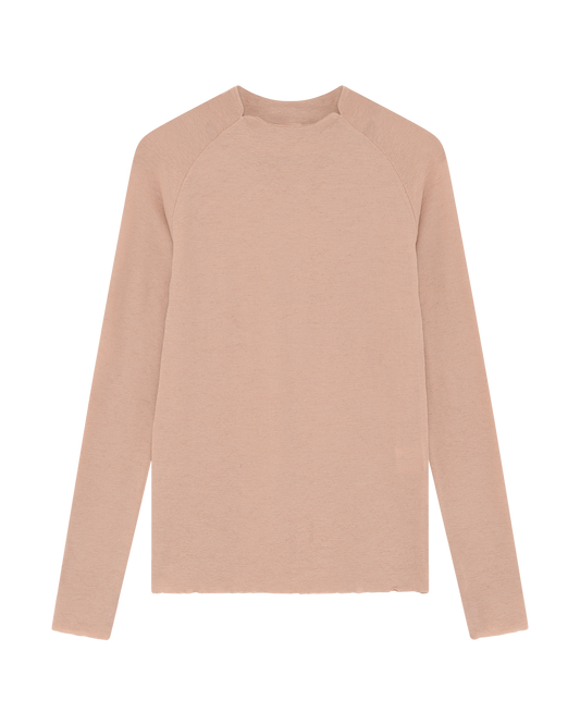 by basics (4063) - Merinó peysa m/laska ermum