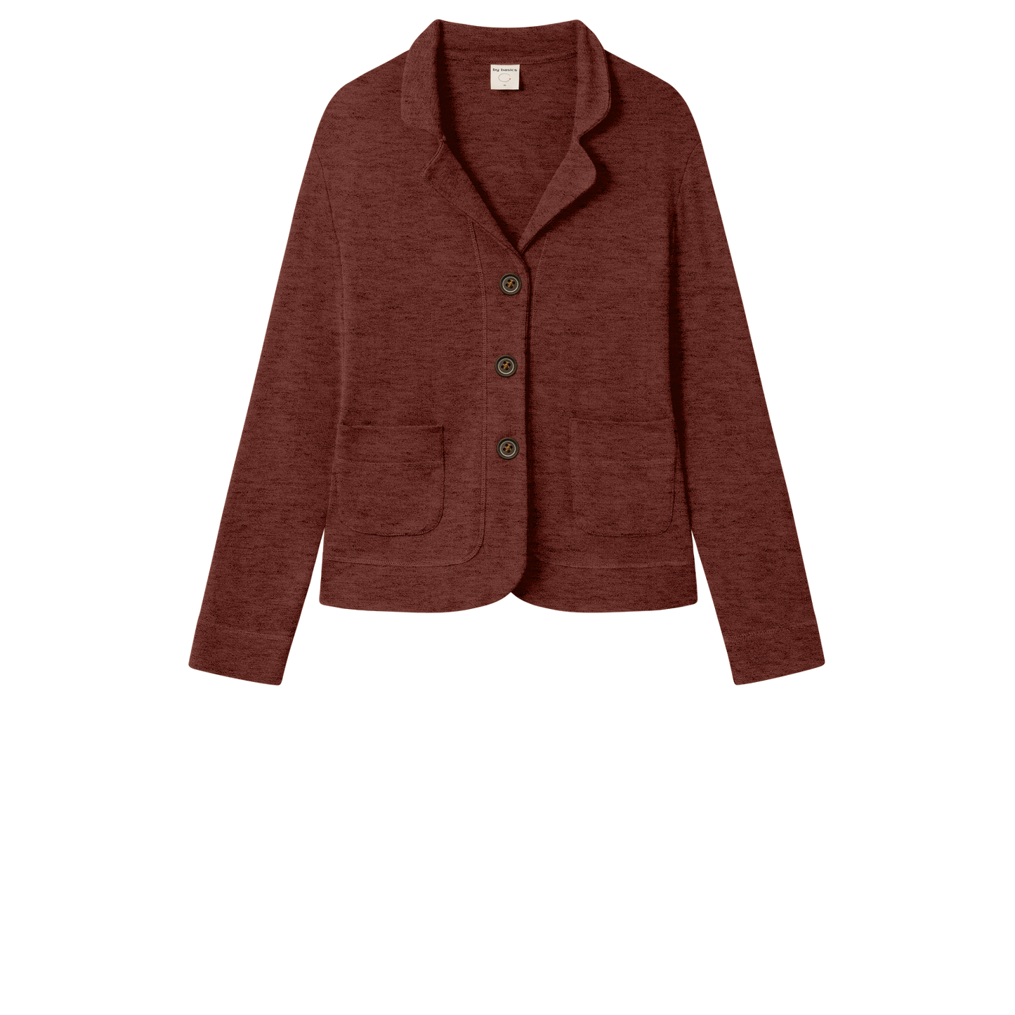 by basics (8014) – Merino Jakki - Earth Red