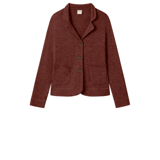 by basics (8014) – Merino Jakki - Earth Red