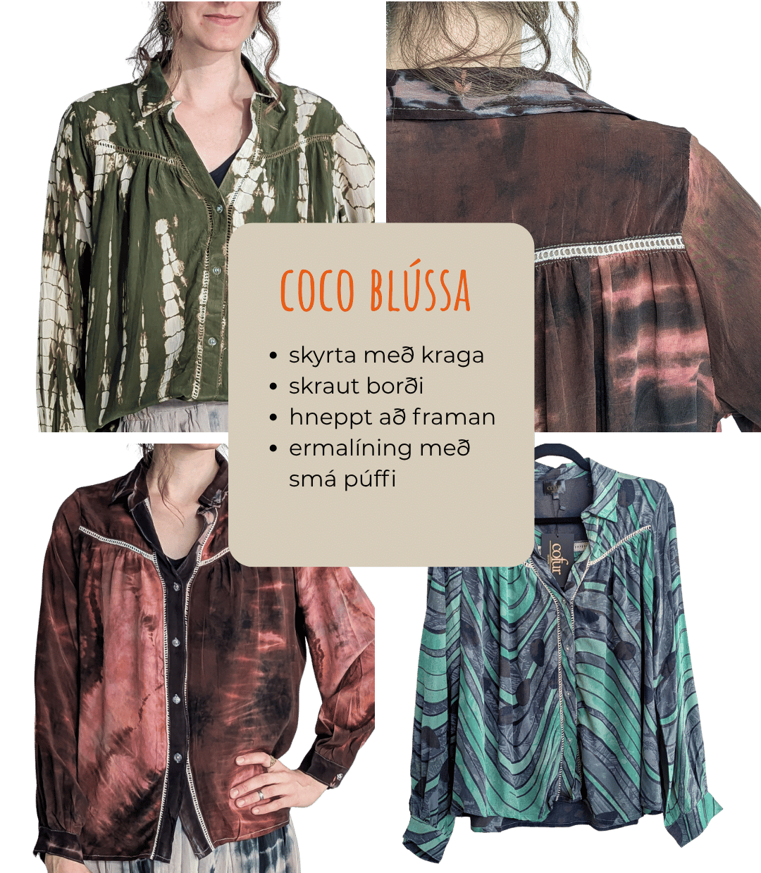 Cofur COCO blússa M/L
