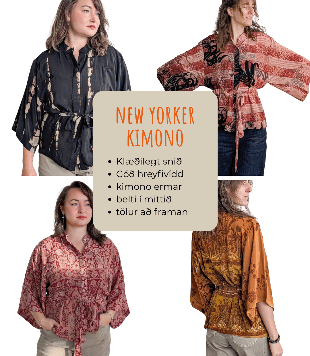 Cofur New Yorker Kimono stutt - S/M