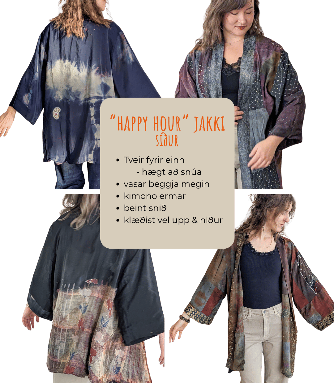 Cofur Reversible jakki long