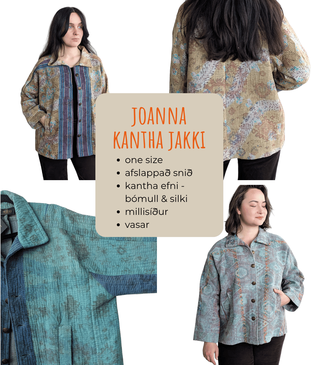 Cofur Joanna Kantha jacket - 5