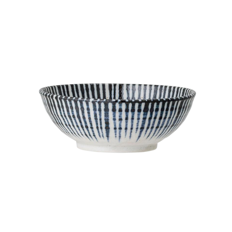 Bloomingville - Camellia skál Röndótt