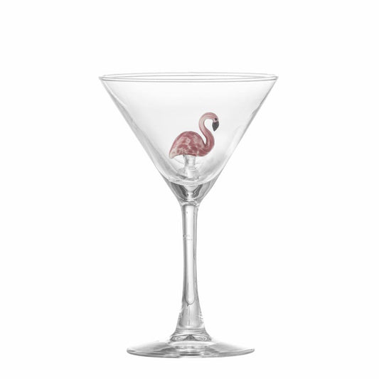 Bloomingville - Flamingo Miso Cocktail glas