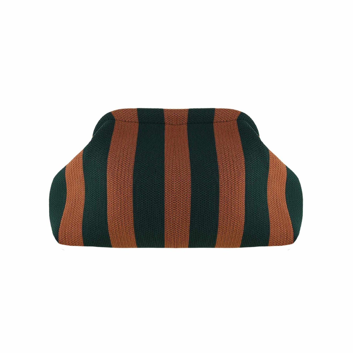 By Stær - Alba Clutch Brown/Deep Green