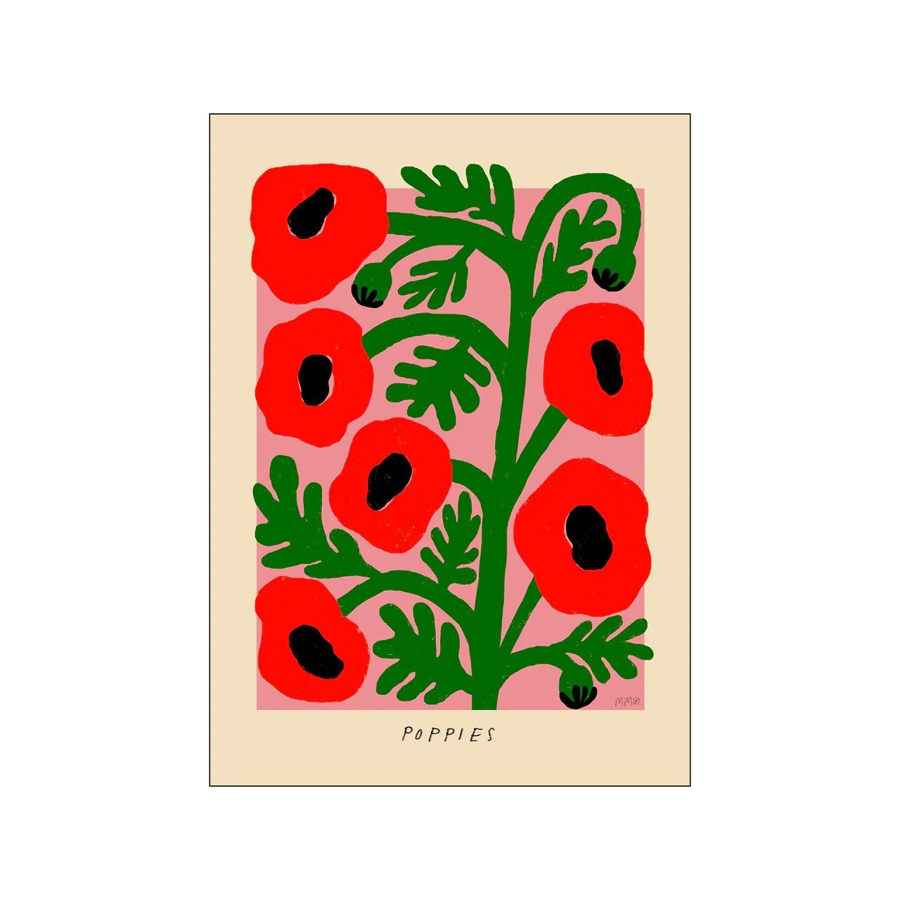 Madelen - Poppies - 2 sizes