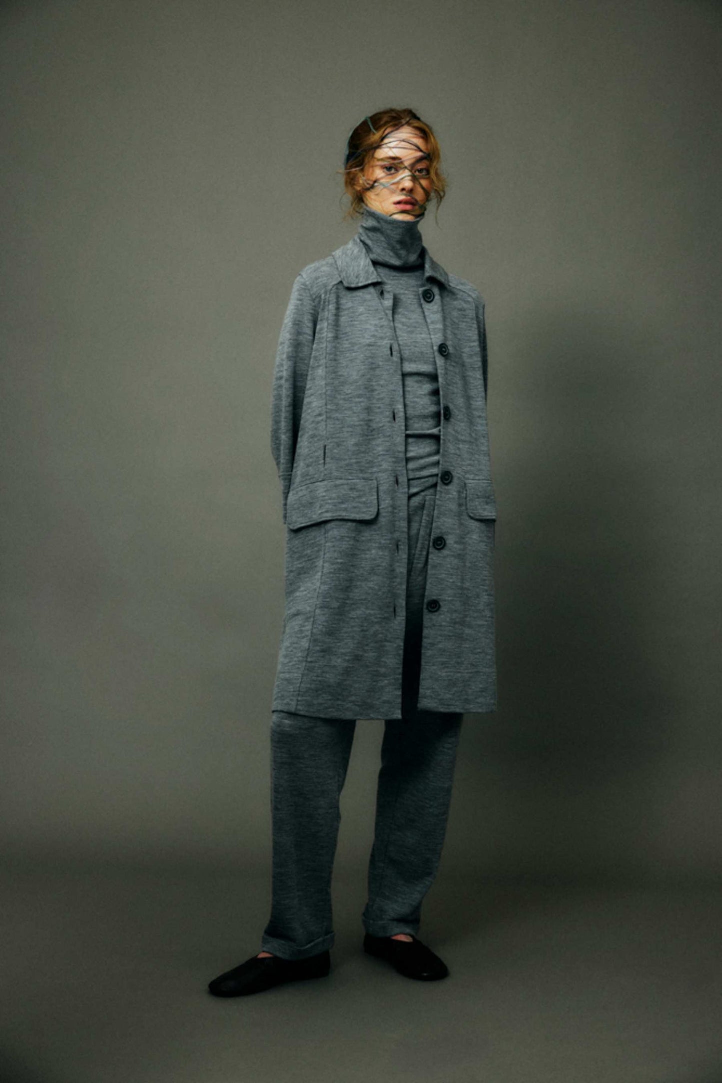 by basics (8026) – Merino Coat Dress, 2 litir