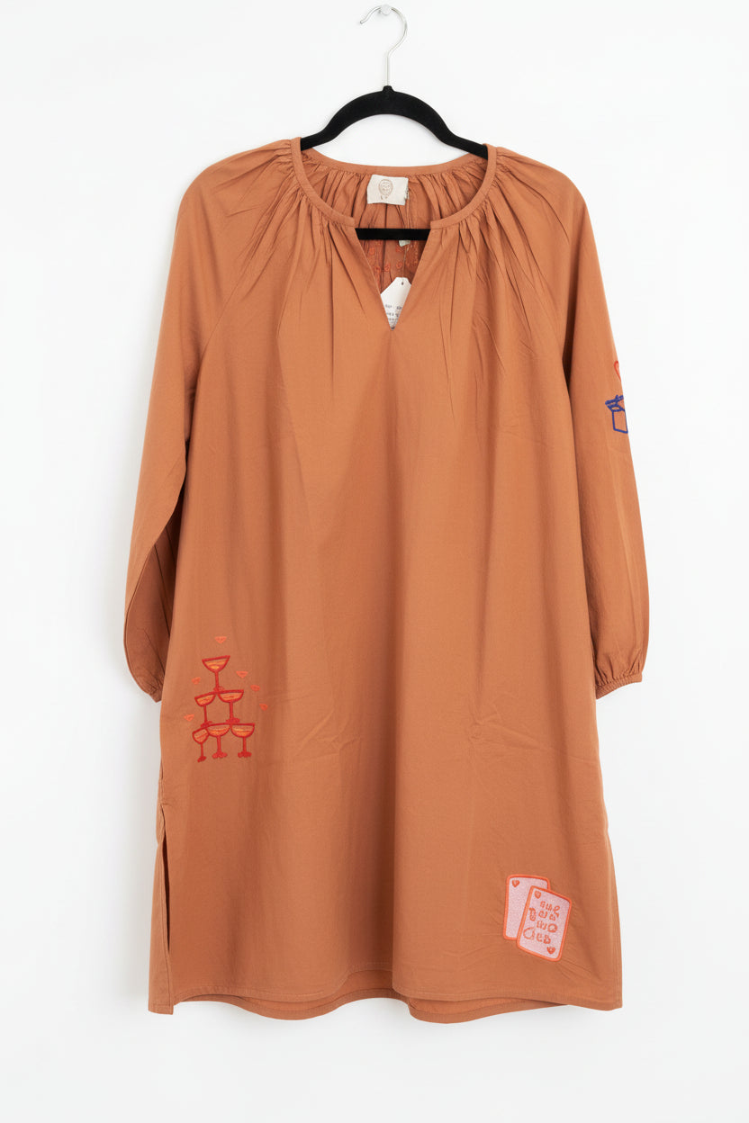 Wauw - the Champagne tunic dress